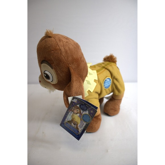 Disney Other - Disney Wish Walk N Talk Valentino Plush Dog Stuffed Animal New With Tags